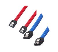 Cavo dati SATA 3.0 III SATA3 7 pin da 50 cm, cavi SSD da 6 Gb/s (rosso)