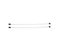 Cavo dati SATA 3.0III SATA3 6Gb/s da 2X 50CM con guaina in nylon (bianco)