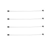 Cavo dati SATA 3.0III SATA3 7 pin 6 Gb/s da 50 cm con guaina in nylon (bianco)