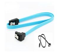 Cavo dati SATA3.0 Cavo dati 8-Core Porta seriale 3.0 Cavo del disco rigido 3.0 Cavo del disco rigido Cavo Telaio a gomito Testa diritti (Color : Blue elbow)