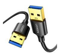 Cavo Dati USB 3.0 Tipo A Maschio a Maschio SuperSpeed per Disco Rigido Esterno, DVD, Raffreddatore Laptop e Lettore Blu Ray (2M) - Nouvo