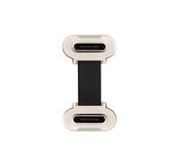 Cavo Dati USB-C Tipo C A USB-C di Alimentazione, Piatto e Ultra Sottile, da 2 cm, con Doppio Angolo, USB 2.0, Ricarica Rapida da 65 W per Laptop,