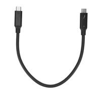 Cavo dati USB per dispositivi portatili, velocità di trasmissione 40 Gbps, tipo C a tipo C, supporto a ventosa, adattatore a sfera girevole,