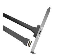 Cavo deflettore USB3.1 / TYPE-E a TYPE-C Front C Mother Chassis, 50 cm