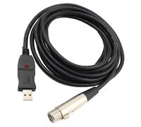 Cavo del connettore audio del cavo del cavo del microfono USB 3 metri del cavo