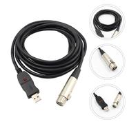 Cavo del convertitore audio del cavo del microfono USB 2.0 da 3M per la