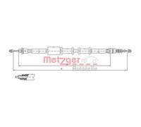 Cavo Del Freno A Mano Posteriore Per Fiat Barchetta 183 1,8 16V