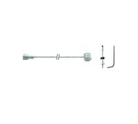 Xlc Cavo Del Freno Br-x89 Double Head Drum Silver