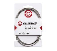 Cavo del freno in acciaio inox Clarks Cycle Systems Argento
