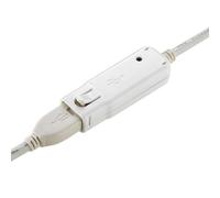 Cavo del ripetitore attivo Roline USB 2.0 per 12.04.1085 12 m Bianco (cavo Roline USB2.0 Active Repeater per 12.04.1085) NEW