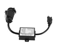 Cavo della Spina del Rimorchio, Convertitore della Luce del Connettore del Rimorchio Adattatore 4 Pin USA a 7 Pin EUR Separazione del Segnale di Arresto/freno