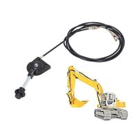 Cavo dell'acceleratore manuale dell'escavatore, cavo di comando dell'acceleratore dell'escavatore, 2,5/3//3,5/4 m, parti di attrezzature pesanti per escavatore, miscelatore (3,5 m)