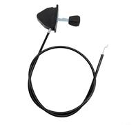 Cavo dell'acceleratore robusto 112-9752 per tosaerba ZS4200 SS4260, resistente alle intemperie, in plastica, controllo preciso per la cura del prato, nero, 1 pezzo