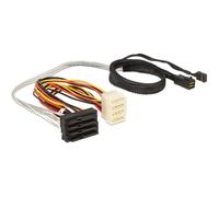 Cavo DeLOCK 83390 Mini SAS HD a SAS 0,5 m Maschio/Femmina Multicolore