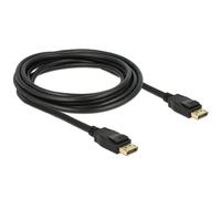 DELOCK 83807 - Cavo DisplayPort, connettore DisplayPort 1.2, 4K, 3 m, nero