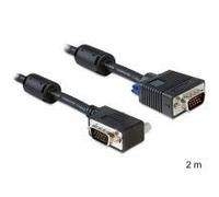 Cavo Delock SVGA 2 m maschio-maschio angolato NEW