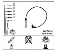 Cavo Di Accensione NGK Per VW Bora Golf Passat