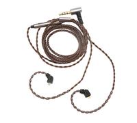 Cavo di aggiornamento per auricolari con microfono, nucleo in rame OFC ad alta purezza, ricambio rimovibile per KZ AS10ZST TRN serie V, impugnatura