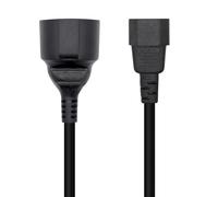 Cavo di alimentazione 16A C14M a CEE7H, 25 cm, ideale per collegare dispositivi elettrici e apparecchiature elettroniche.