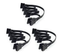 Cavo di alimentazione 3X 4 pin IDE a 5 porte Molex Multi Port 18 AWG Wire C