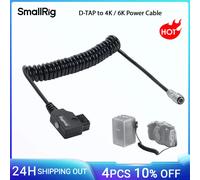 Cavo di alimentazione a spirale SmallRig da D-TAP a 4K / 6K per Blackmagic Pocket Cinema Camera 4K/6K per batteria con montaggio a V Gold Mount 4761
