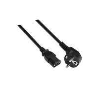 AISENS A132 - 0168 - Cavo Alimentazione CPU, CEE7/M-C13/H, 3 m, Rame Puro, AWG18 Colore: Nero
