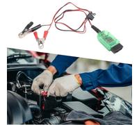 Cavo di alimentazione auto Obd da 12 V con display digitale per auto per risparmio di memoria della batteria e clip connettore per preservare le impostazioni del veicolo durante la sostituzione blu