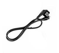 Cavo di alimentazione Bachmann 304.1054 1 m E+F IEC C5 H05VV-F Nero