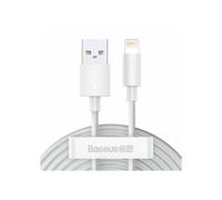 Cavo di alimentazione BASEUS TZCALZJ-02 USB a iP 2.4A 1.5m bianco
