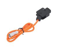 Cavo di Alimentazione BMPCC D Tap a 4K 6K, Rotazione di 180° da 23,6 Pollici Cavo di Alimentazione D Tap per Fotocamera BMPCC 4K 6K Batteria con Attacco a V, 60 Cm/23,6 Pollici