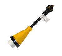 "Cavo di alimentazione HQRP Rv spina 30 A TT-30P a presa twist lock 50A SS2-5...