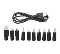 Cavo di Alimentazione CC USB un Spina Intercambiabile CC Multifunzione 5.5X2.1