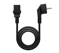 Cavo di alimentazione CEE7/M-C13 2,0 m, compatibile con CPU e dispositivi elettronici, ideale per l'alimentazione efficiente.