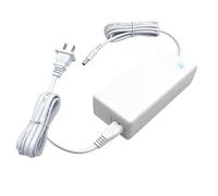 Cavo di alimentazione compatibile con macchina da taglio Cricut Maker 3 24 V CC, cavo di alimentazione di ricambio compatibile con adattatore di alimentazione Cricut Maker 3 e cavo (bianco)