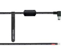 Cavo di alimentazione compatibile con YAESU FTX-1F con nucleo in ferrite, lunghezza 1 metro, AWG18 (Black DC)