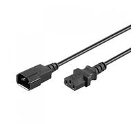 Goobay Cavo prolunga alimentazione 95287 C13/C14 VDE Nero 3 m