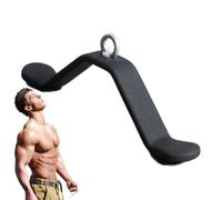 Cavo di alimentazione Crossover Gear, macchina per cavi di alimentazione, bilanciere ergonomico per tricipiti, barra inferiore per tricipiti, per allenamento, all'aperto, palestra, allenamento della