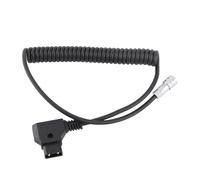 Cavo di Alimentazione D - Tap a 4K con Molla, Ricambio per Cinema Camera 4K, Cavo di Alimentazione per Batterie Gold Mount e V - Mount con Manicotto Rinforzato, F