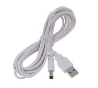 Cavo di alimentazione da 5 V USB 2.0 maschio a 5,5 mm x 2,5 mm maschio, cavo di alimentazione per router, luce LED, 1 m/2 m 3 m