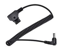Cavo di Alimentazione da D-Tap a CC D-Tap da Maschio di Tipo B ad Angolo retto DC 5,5x2,5mm Cavo Adattatore Accessorio per Batteria V-Mount