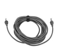 Cavo di Alimentazione da DC a CC Rapido Grigio Satellitare per Apparecchiature di Rete Resistenti all'acqua, Cavo di Streaming IP68 18AWG per Configurazione Plug and Play (3,5 m)
