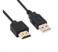 Cavo di alimentazione da HDMI a USB da 0,5 m in rame puro e resistente