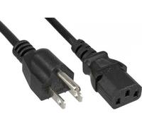 InLine Cavo di alimentazione 16655V - Nero 5 m - Accoppiatore C13 NEMA 1-15P