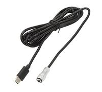 Cavo di Alimentazione da USB Tipo C a BMPCC 4K 6K, Cavo di Alimentazione Trigger USB C a 2 Pin, Supporto Ricarica a Digiuno PD, per Blackmagic Pocket Cinema Camera