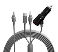 Cavo di alimentazione DC 3 in 1 per Starlink Mini 100 W per USB-C per Starlink Mini cavo di ricambio 300 cm impermeabile IP67 per USB-C a DC cavo di ricarica per Starlink Mini per esterni 100 W cavo