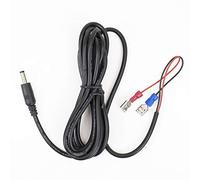 PNI Cab-CV, Cavo di Alimentazione della Batteria per telecamere da Caccia, Lunghezza 1,5 m Unisex-Adult, Nero, 1.5