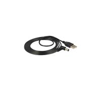 Cavo di alimentazione - DELOCK - Jack DC 5,5 x 2,1 mm - USB - 1,5 m - Connettore a 90