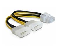 Cavo di alimentazione DeLOCK PCI Express 8 pin a 2x 4 pin 5,25 pollici