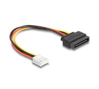 Cavo di alimentazione DeLOCK SATA 15 pin a Floppy 4 pin 15 cm