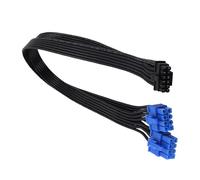 cavo di alimentazione di GPU di alta efficienza di 8Pin 16Pin per il PVC flessibile esigente delle applicazioni dei server con il cavo di alimentazione di GPU di protezioni di sovraccarico